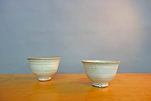 Two Footed Bowls 'sweet' by Emmanuel Cooper